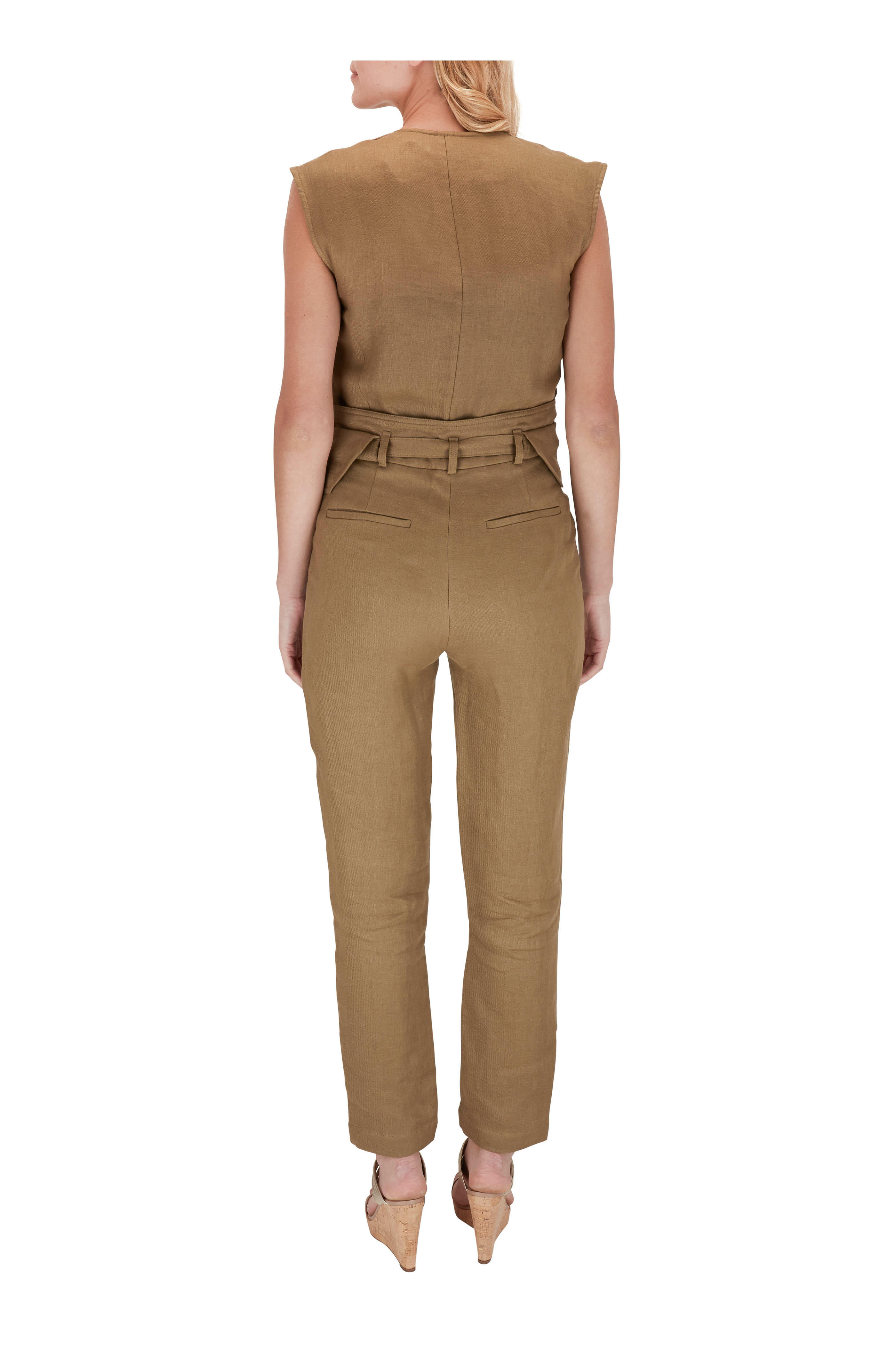 Aquazzura - Rendez Vous New Nude Cork Wedge, 105mm