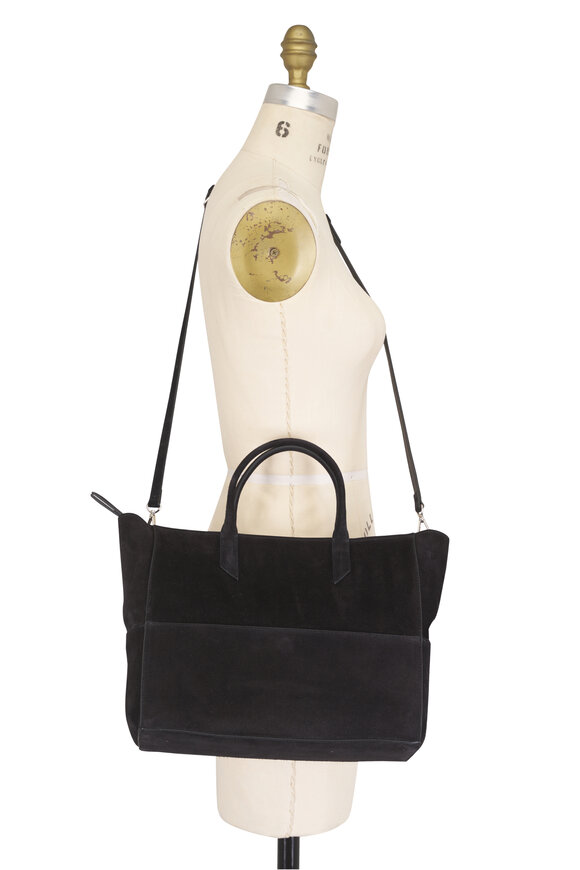 Métier Incognito 30 Black Nubuck Suede Tote - view 5