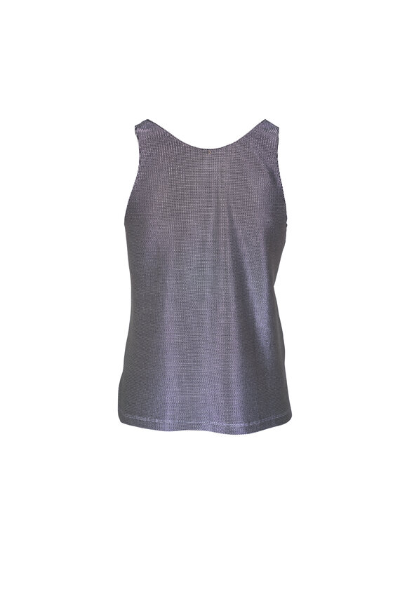 Peter Cohen - Mesh Silver Mesh Tank