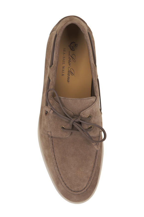 Loro Piana Sea-Sail Timone Suede Loafer - view 3