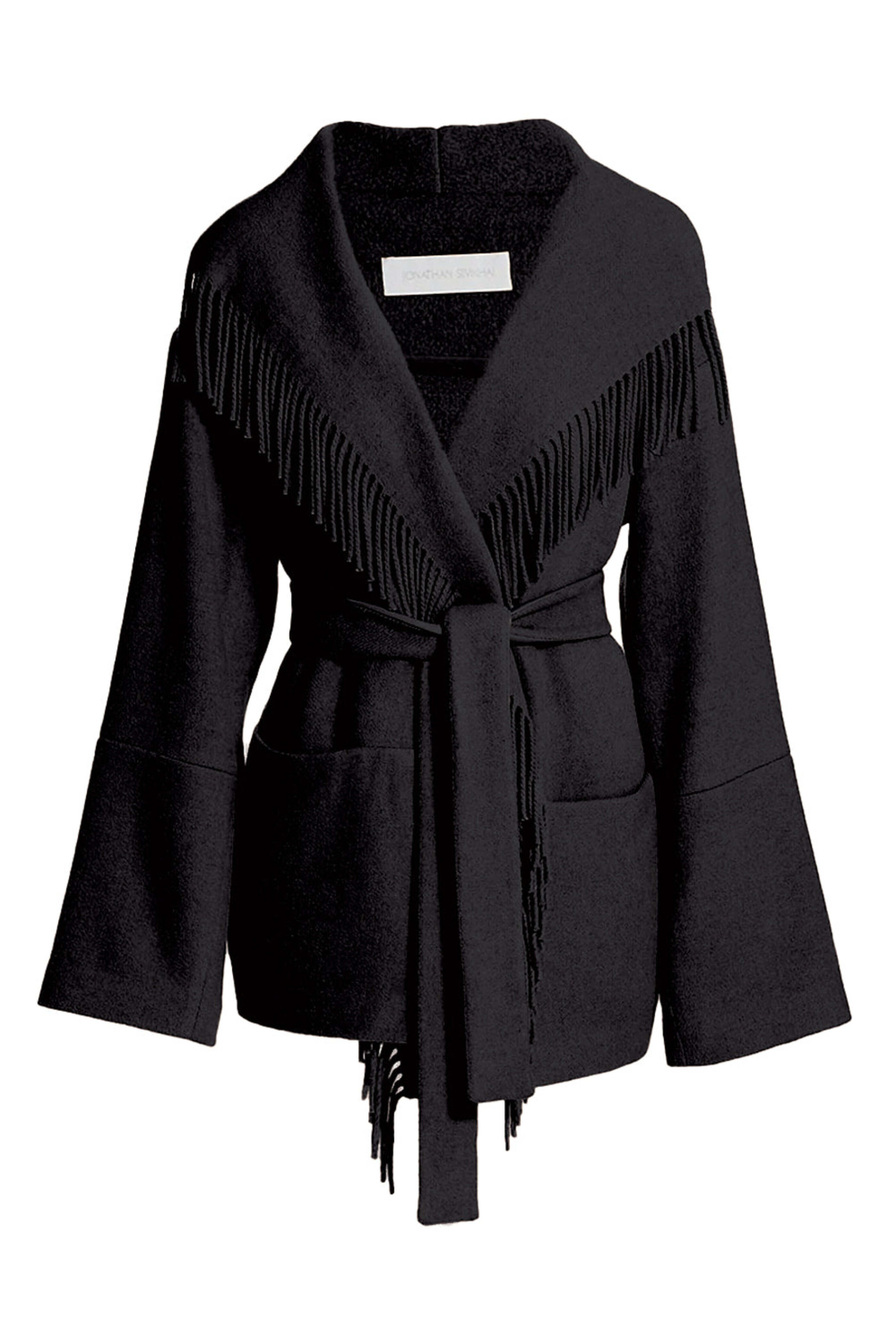 Simkhai - Black Rowen Fringe Jacket