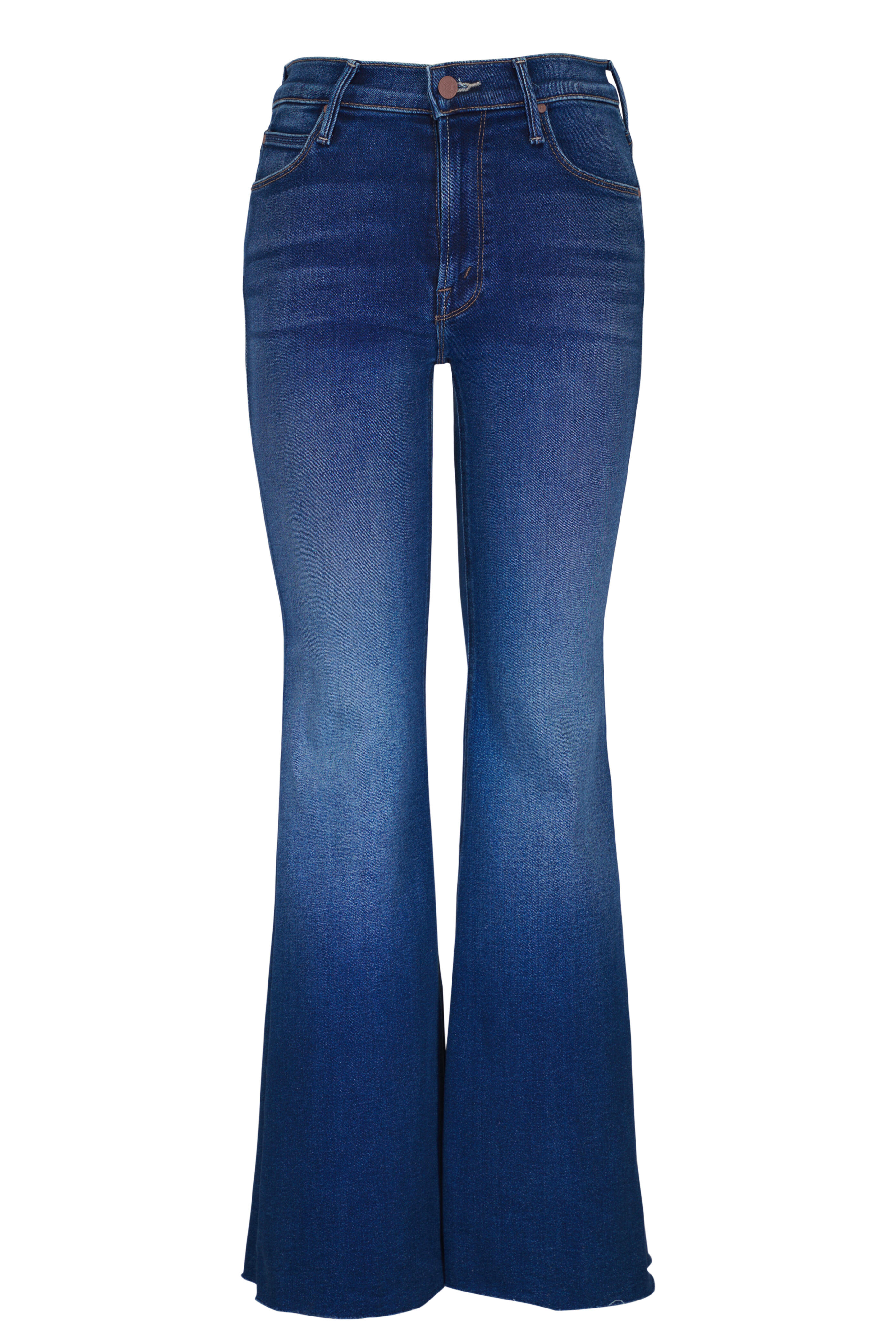 Mother - Petites The Lil Doozy Fray Scorchin' Hot Jean