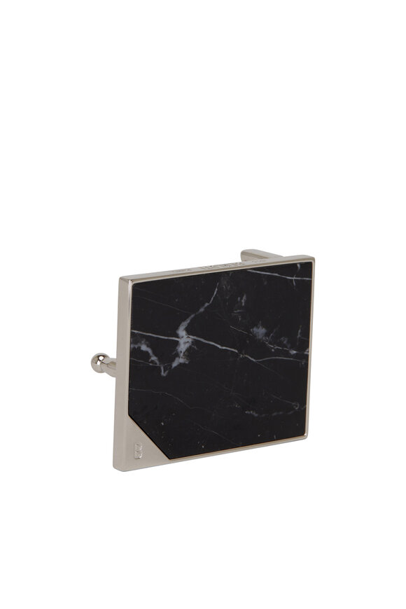 Berluti - Corner Nero Marble Belt Buckle