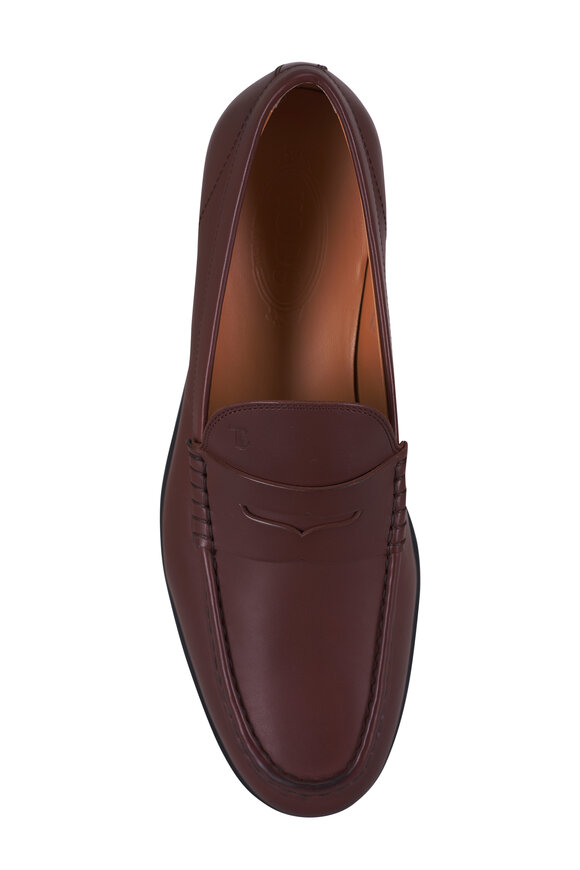 Tod's Mocassino Brown Leather Loafer - view 4