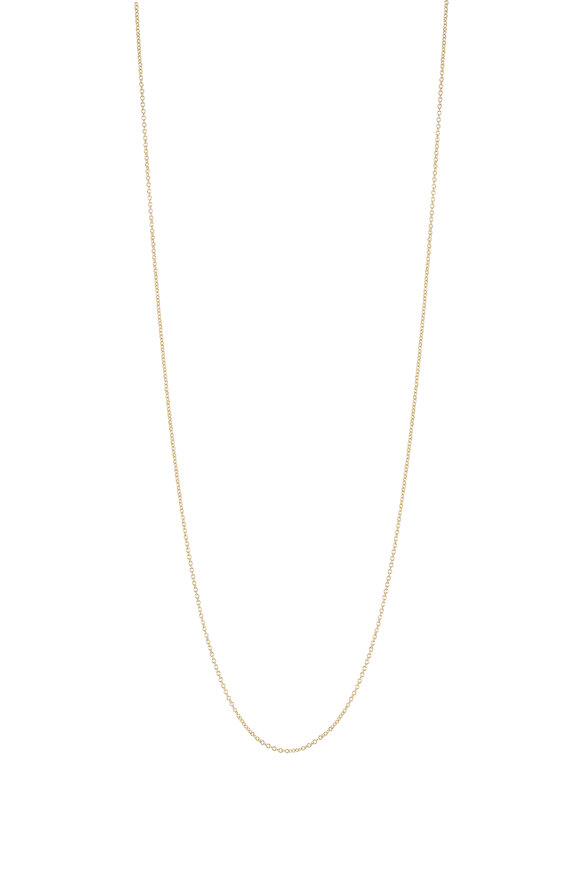 Mindy Fox Cable Chain Necklace