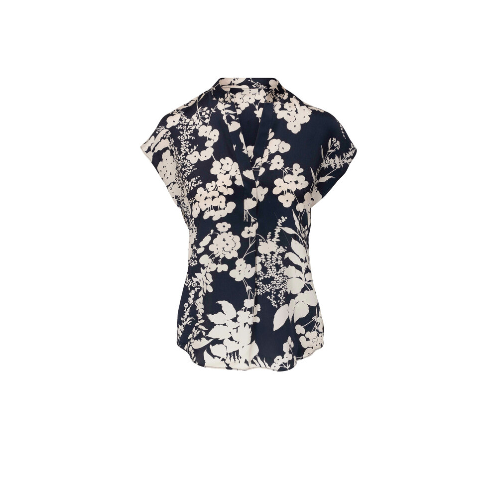 vince-coastal-blue-arboretum-silk-cap-sleeve-blouse