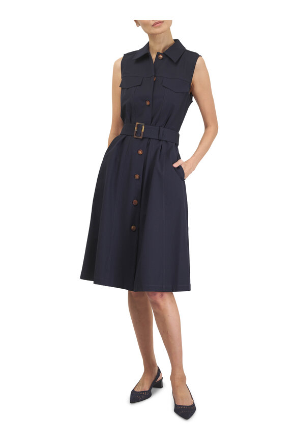 Arteana Trieste Navy Slingback Pump, 35mm - view 6