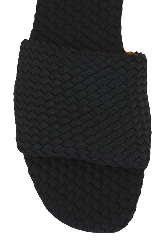 Naghedi - St. Barth's Onyx Woven Slide