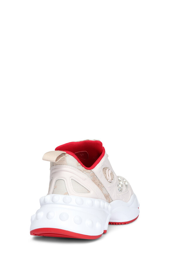 Christian Louboutin So Flo Perla Runner Sneaker - view 3