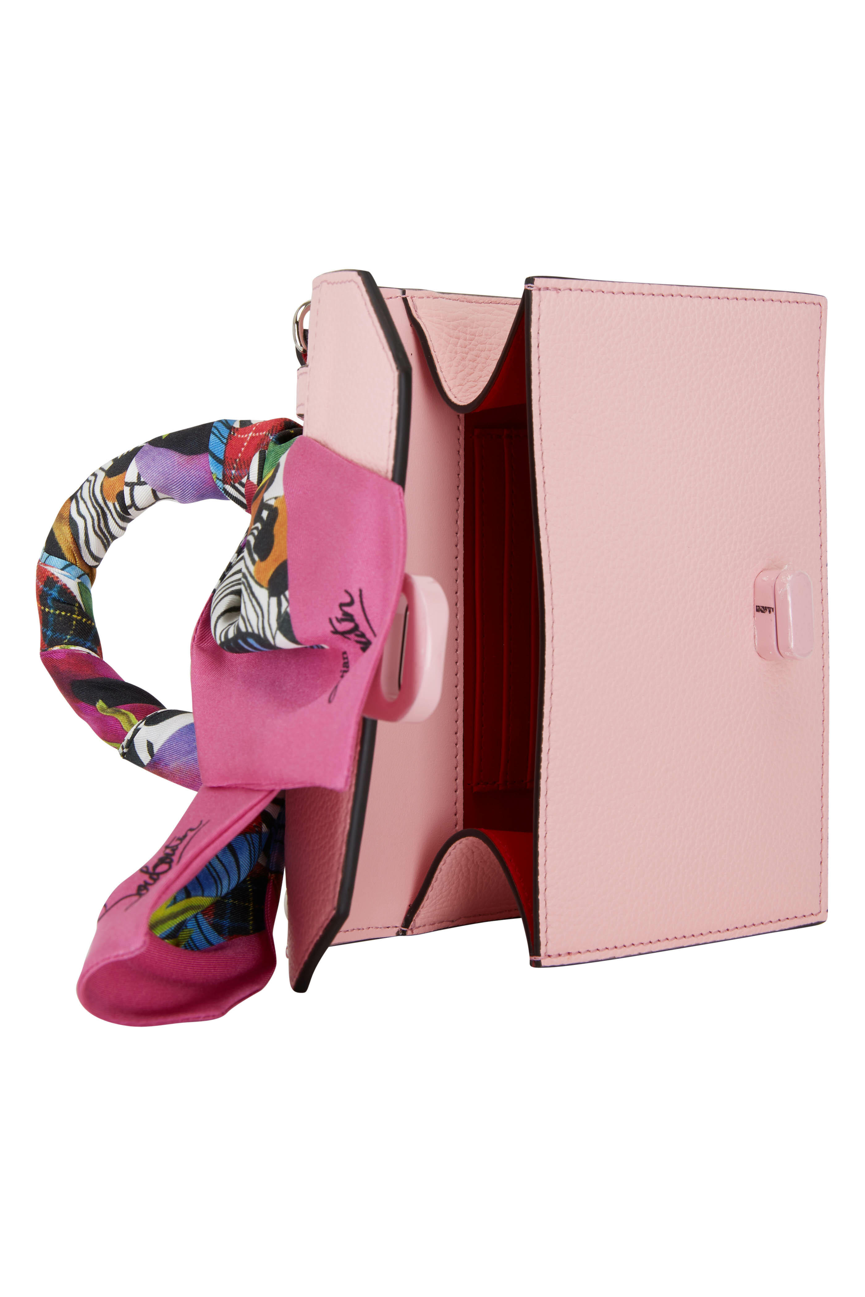 Christian Louboutin Pink Elisa Mini Leather Shoulder Bag at 1stDibs  pink  louboutin bag, louboutin pink bag, pink christian louboutin bag