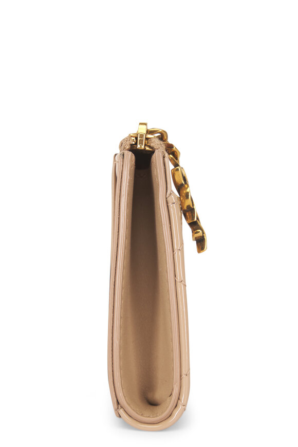 Saint Laurent Cassandre Bijou Zip Card Case - view 3