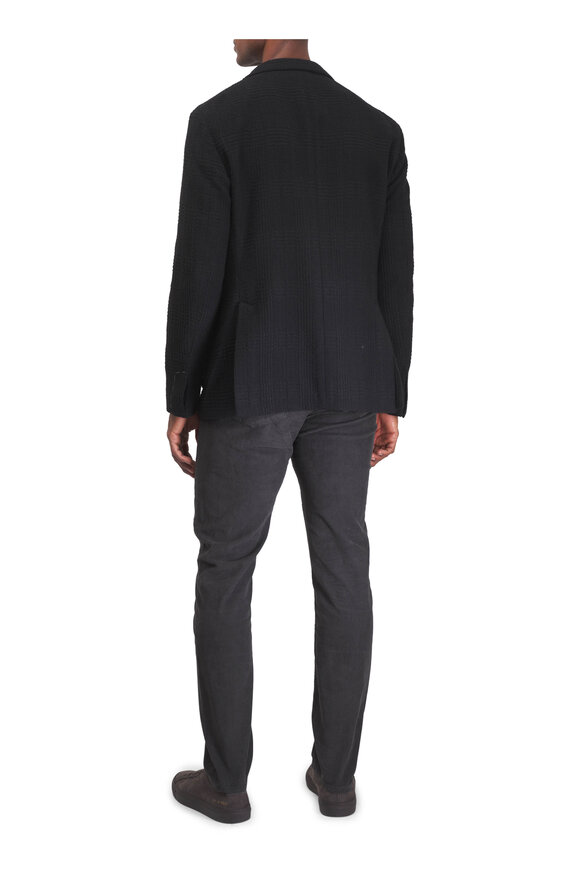 Fedeli Brick Superfine Wool Crewneck - view 3