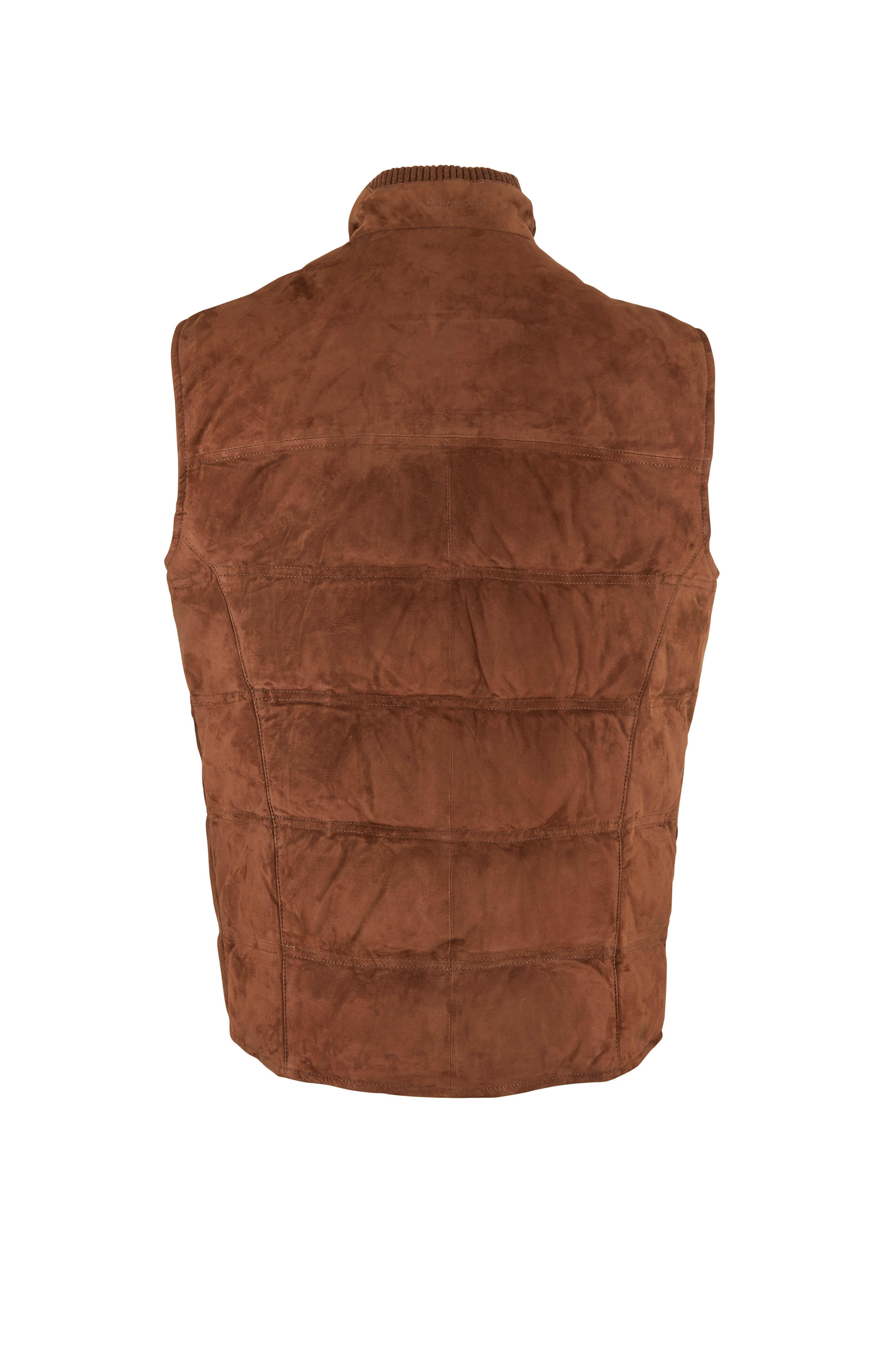 Mandelli - Brown Suede Vest