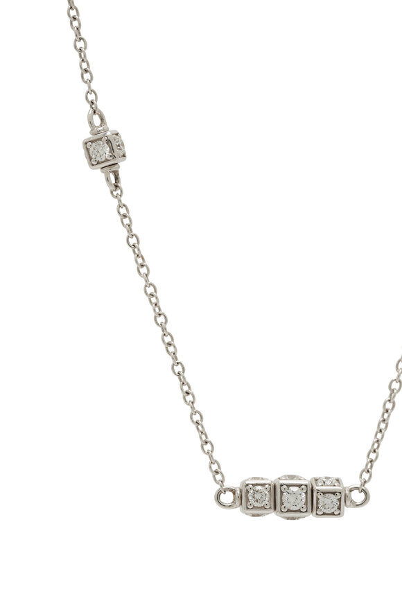 Miseno - White Diamond Faro Necklace