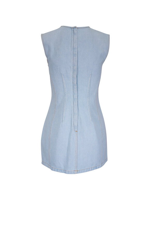 Agolde Barton Select Denim Mini Dress - view 3