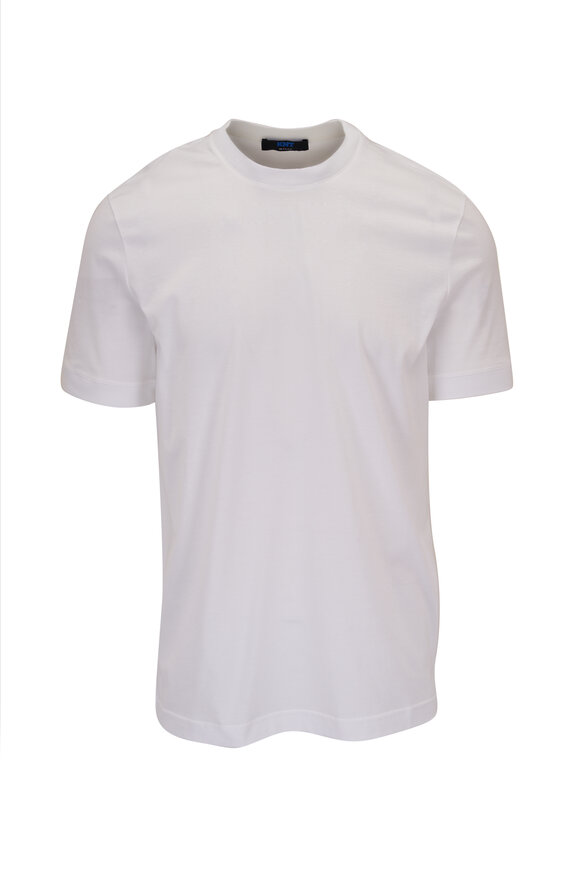 Kiton - White Cotton Tee