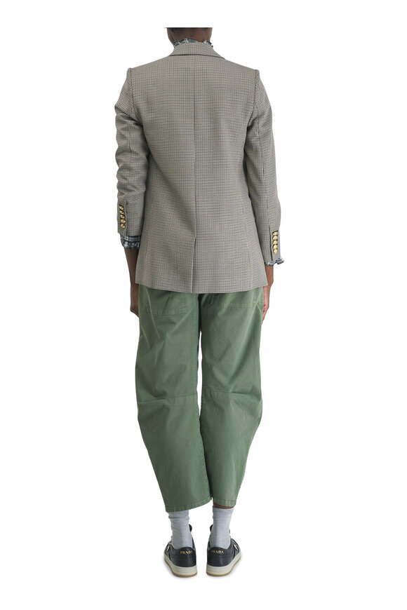 Nili Lotan - Shon Camo Green Pant 