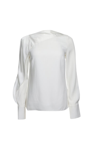 Zimmermann - Illuminate White Tiered Sleeve T-Shirt Zimmermann - Illuminate White Tiered Sleeve T-Shirt