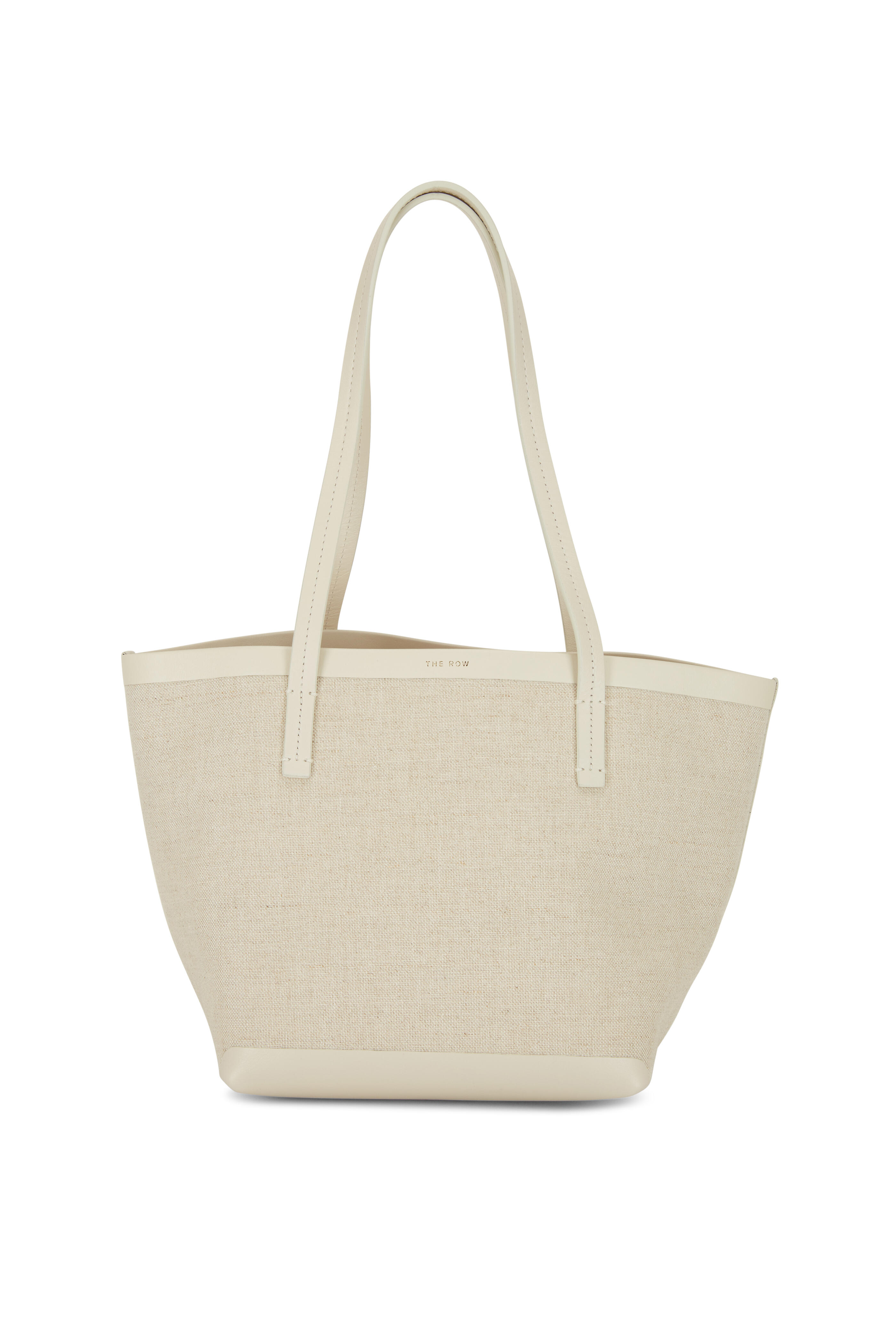 The Row Park Linen-blend Canvas Tote Bag In Ivory