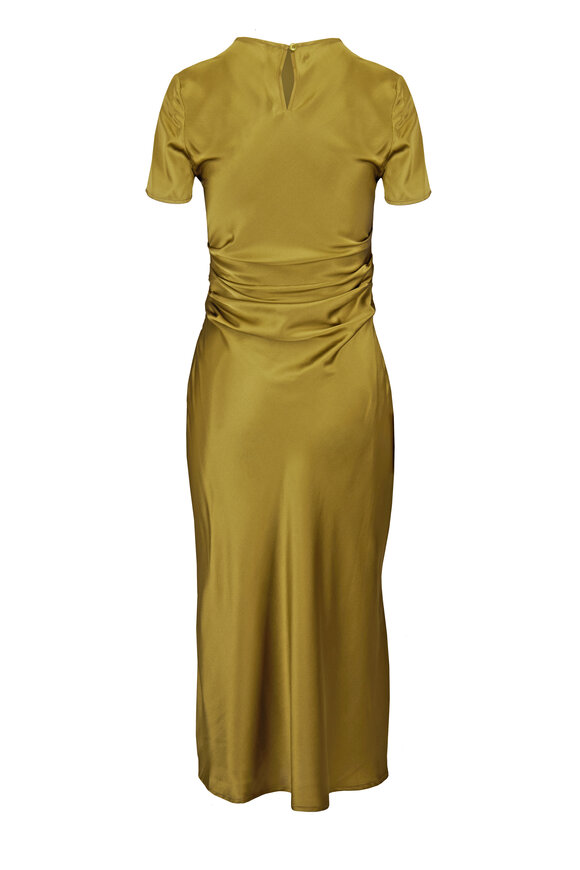 Staud Marcel Pear Silk Midi Dress - view 2