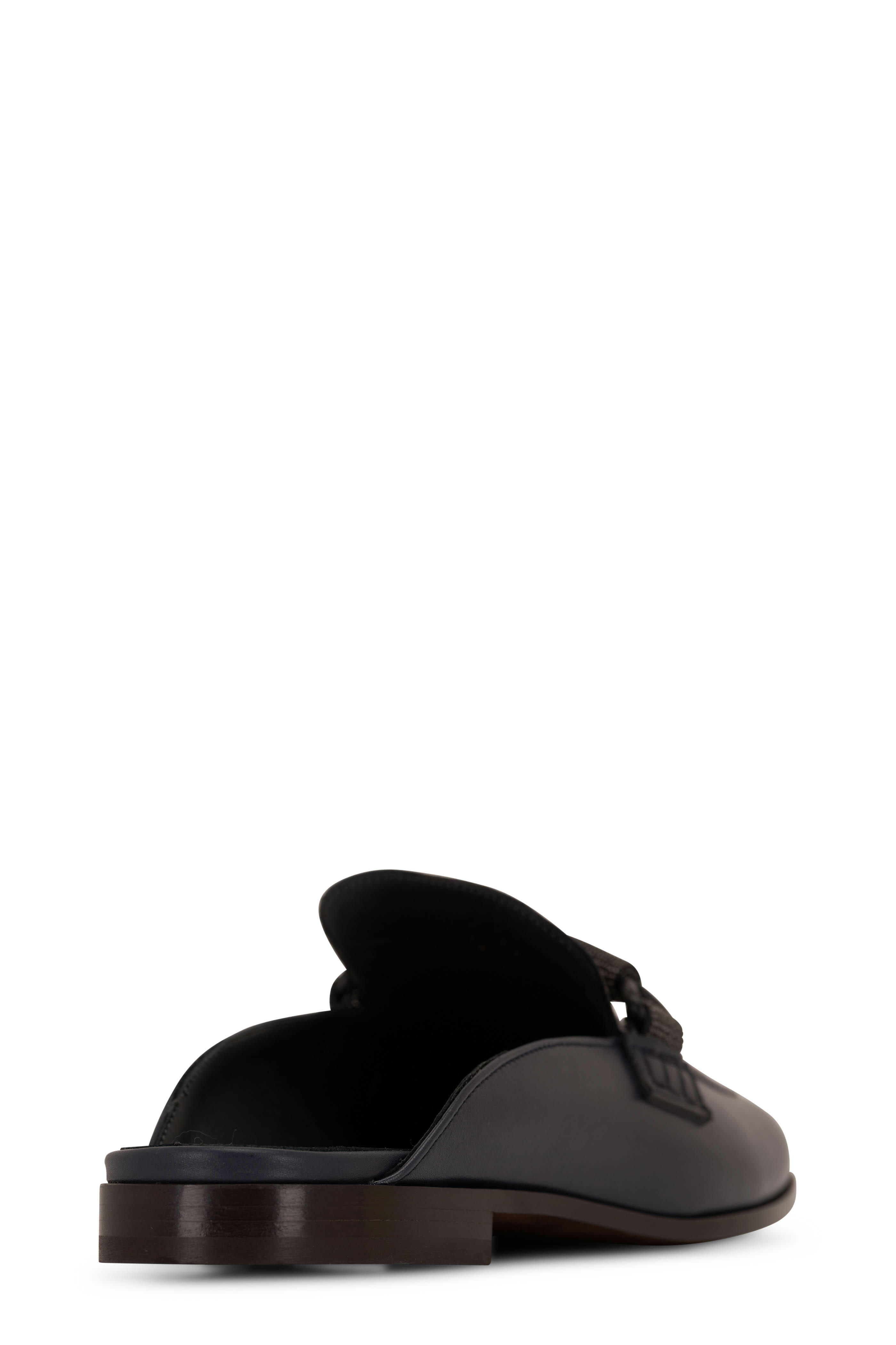 Brunello Cucinelli - Night Sky Leather Mule | Mitchell Stores
