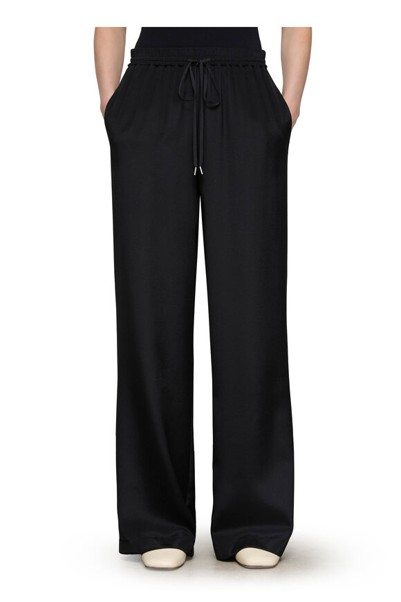 Lafayette 148 New York Penn Black Straight Leg Pant - view 2