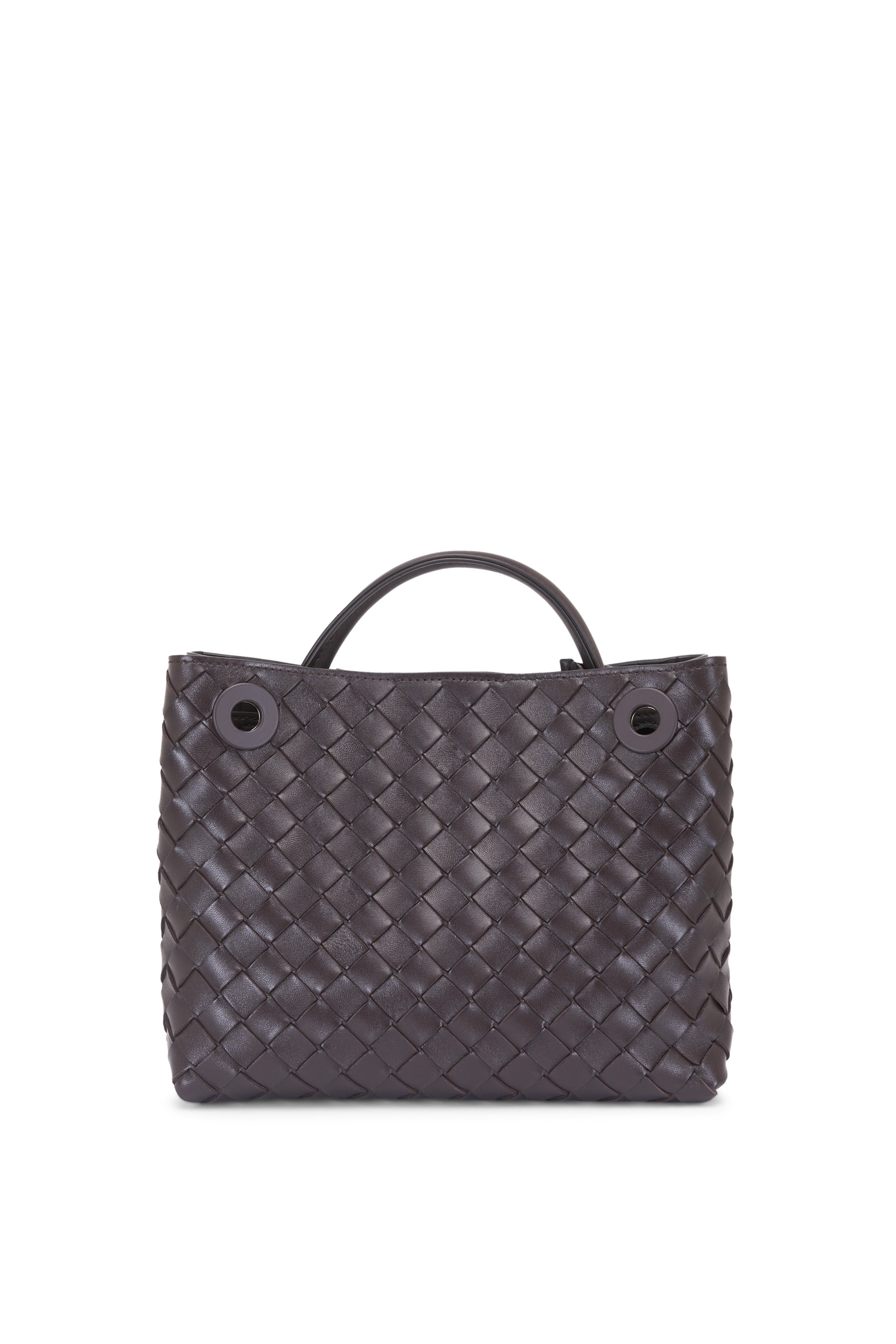 Bottega Veneta - Small Andiamo Fondant Intrecciato Leather Satchel