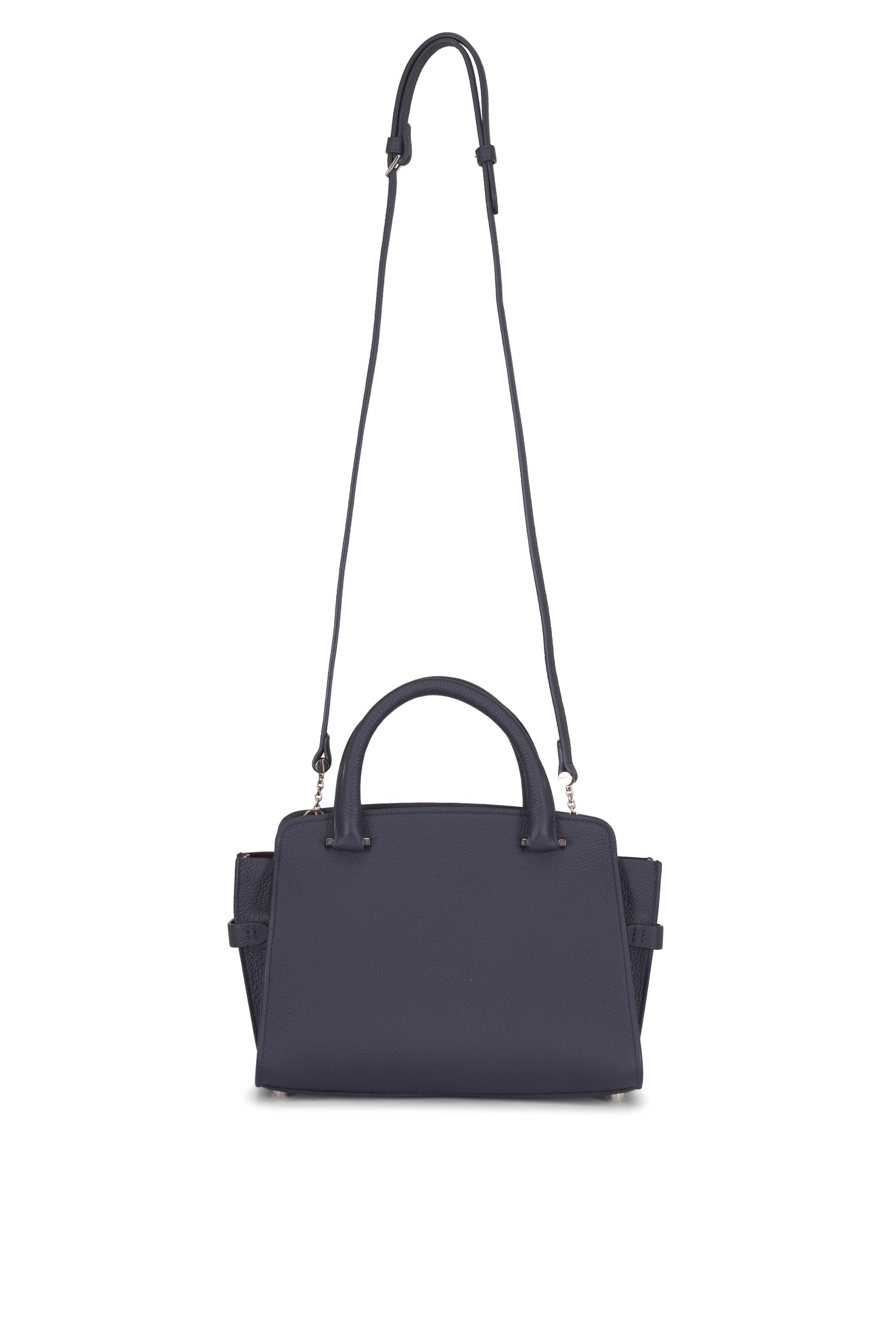 Métier - Mini Private Eye Midnight Leather Satchel - view 2