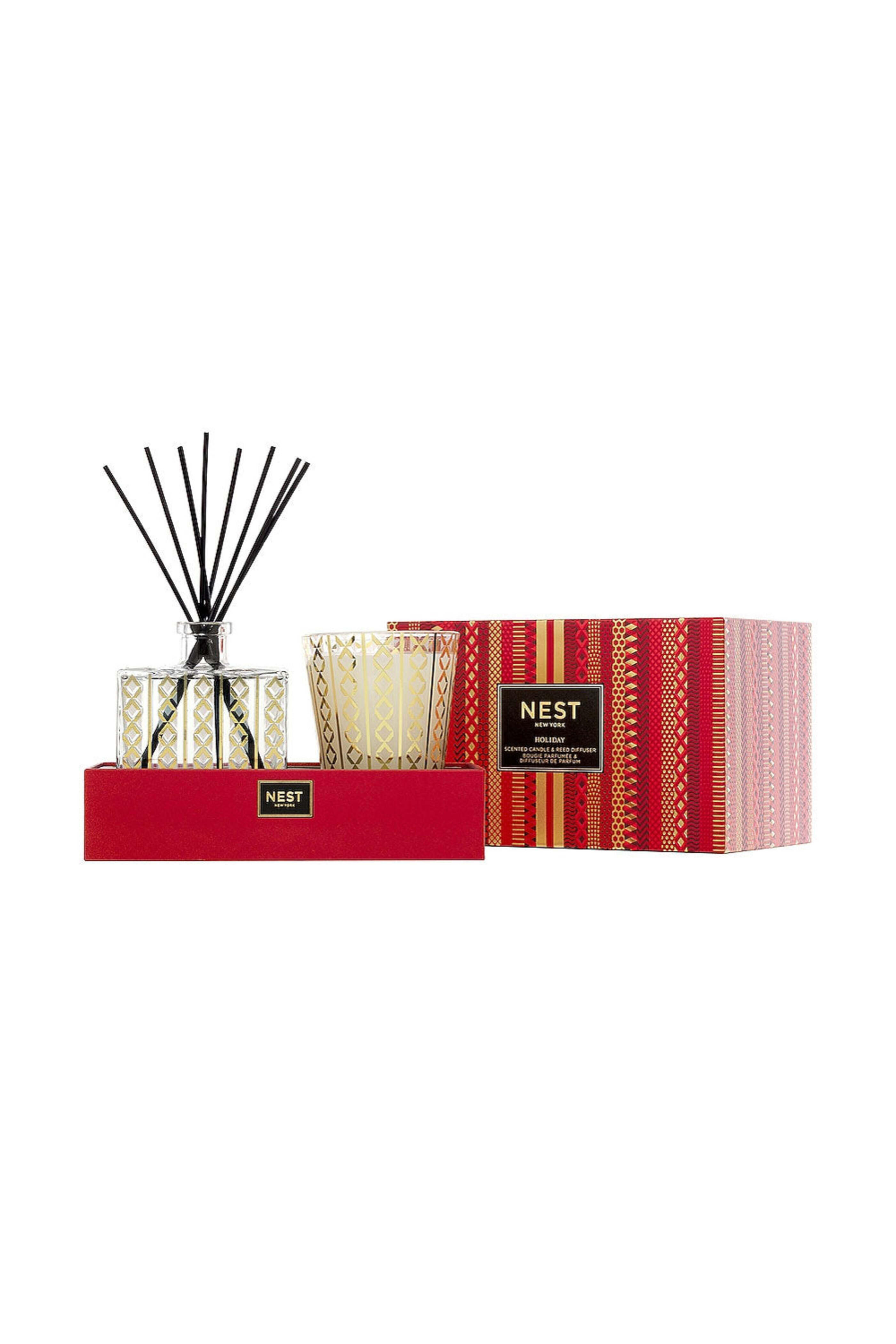 Nest Fragrances - Holiday Diffuser and Candle Set