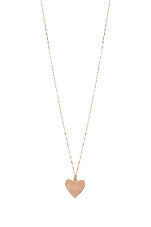 Genevieve Lau - Loved Heart Pendant Necklace