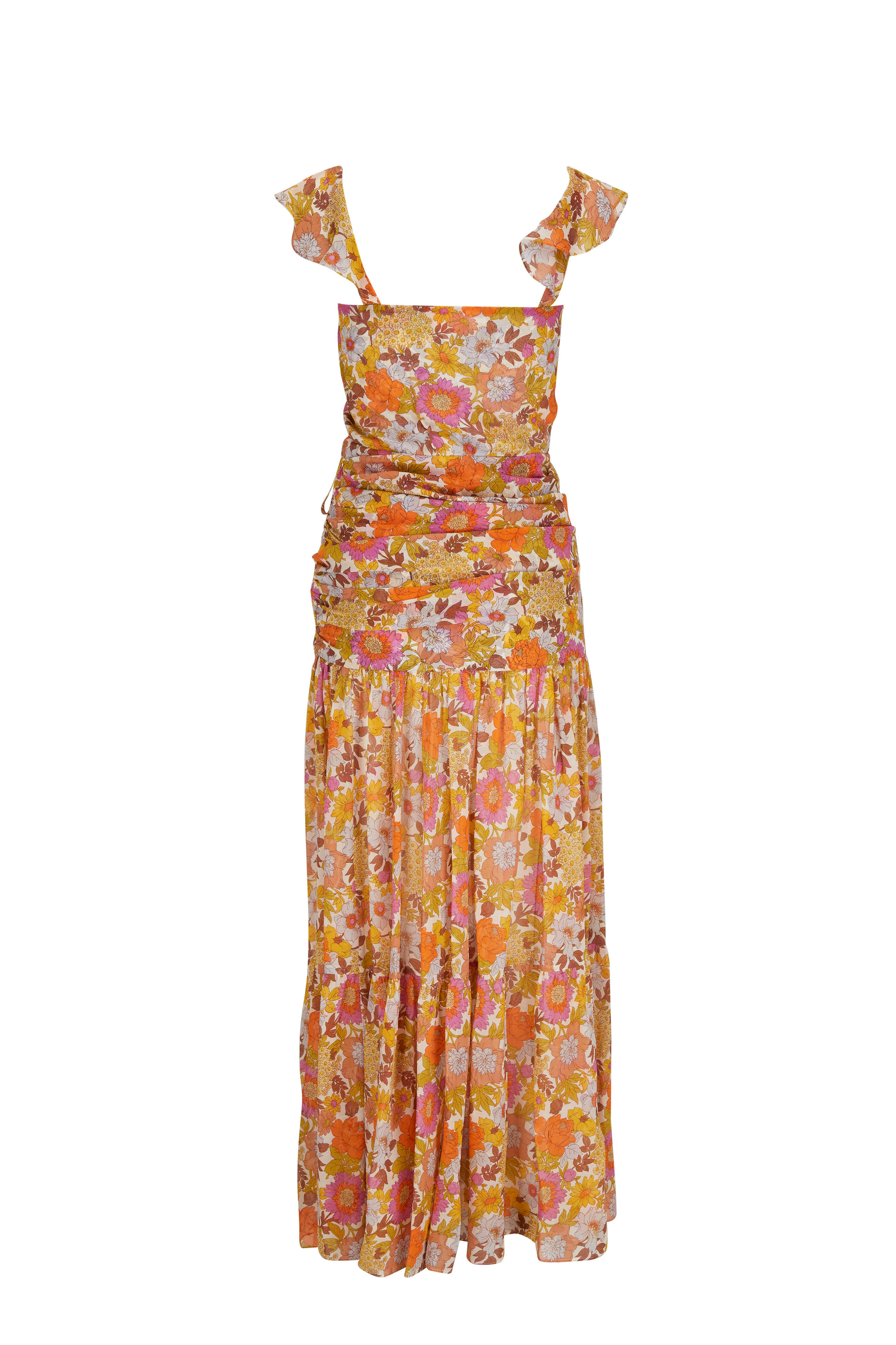 Veronica Beard - Alannah Stone Multicolor Floral Print Dress