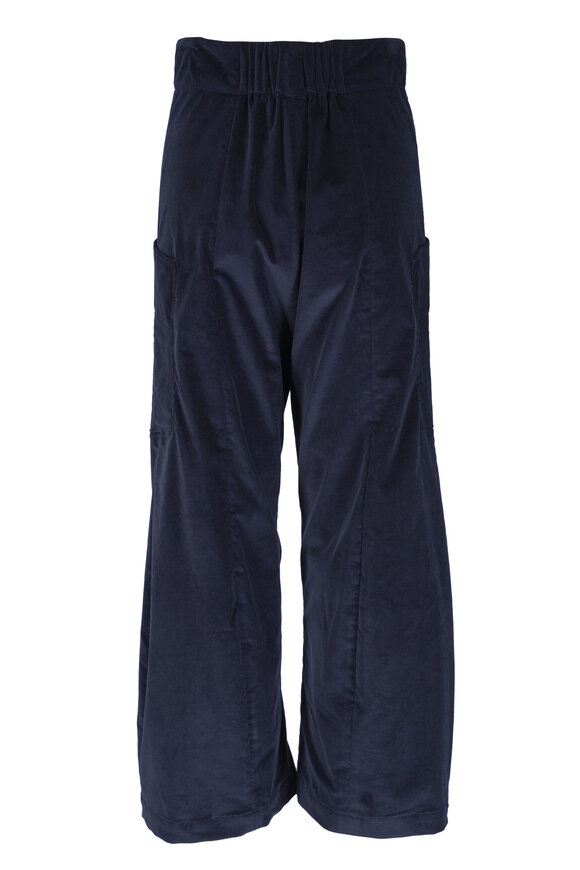 Zero + Maria Cornejo Eda Inkjet Wide Leg Corduroy Pant - view 2