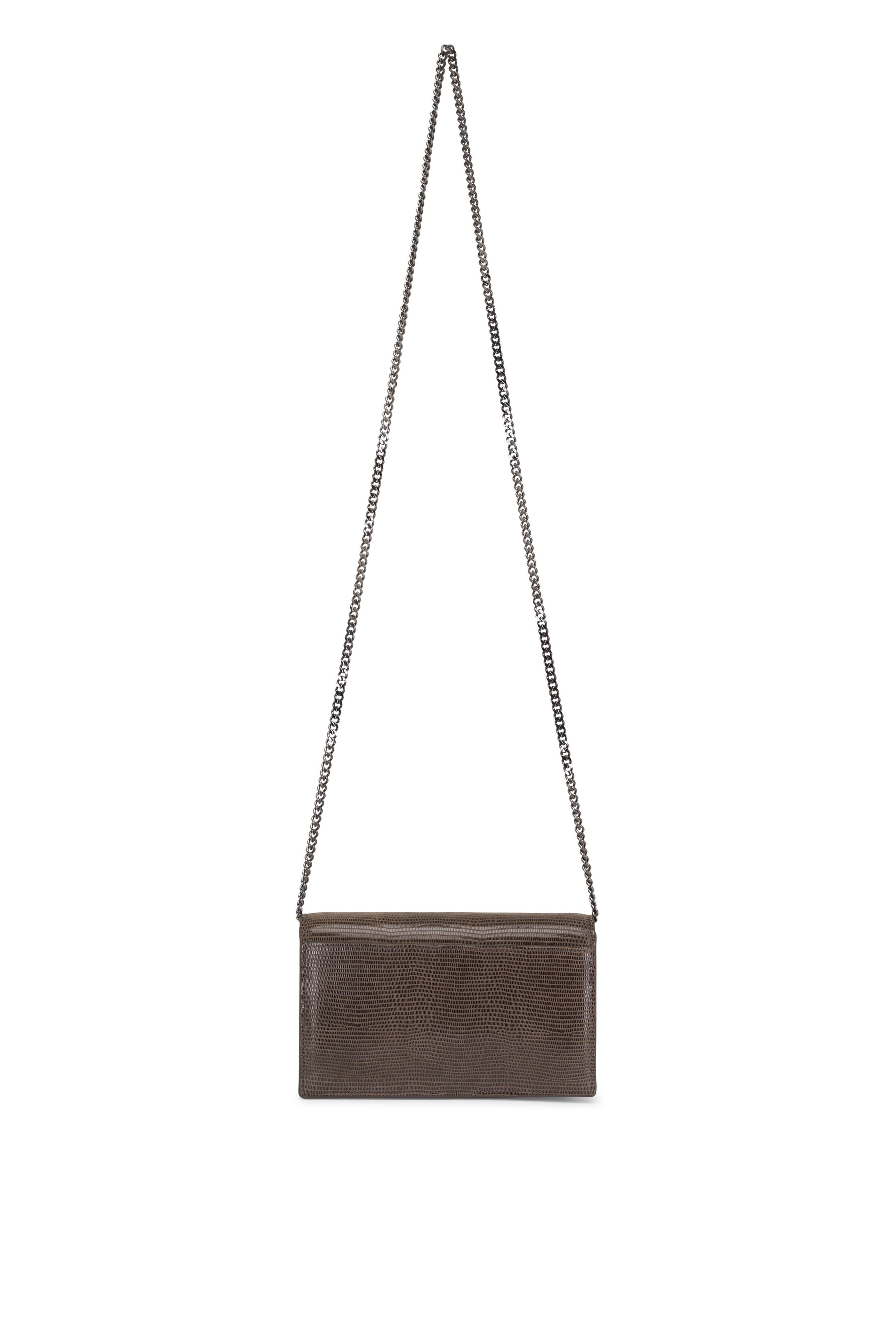 Akris - Anouk Taupe Envelope Shoulder Bag