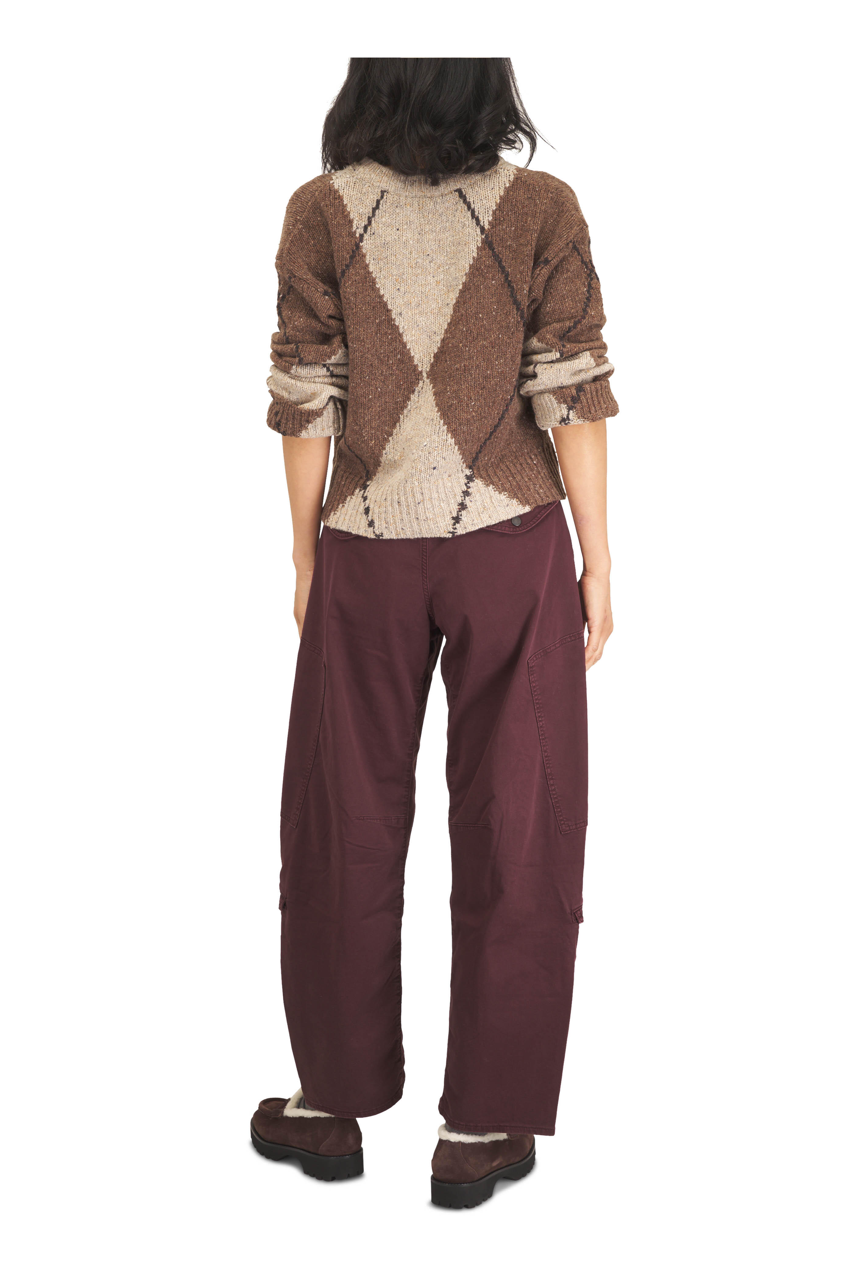 Citizens of Humanity - Mahogany Flight Barrel Leg Pant - view 3