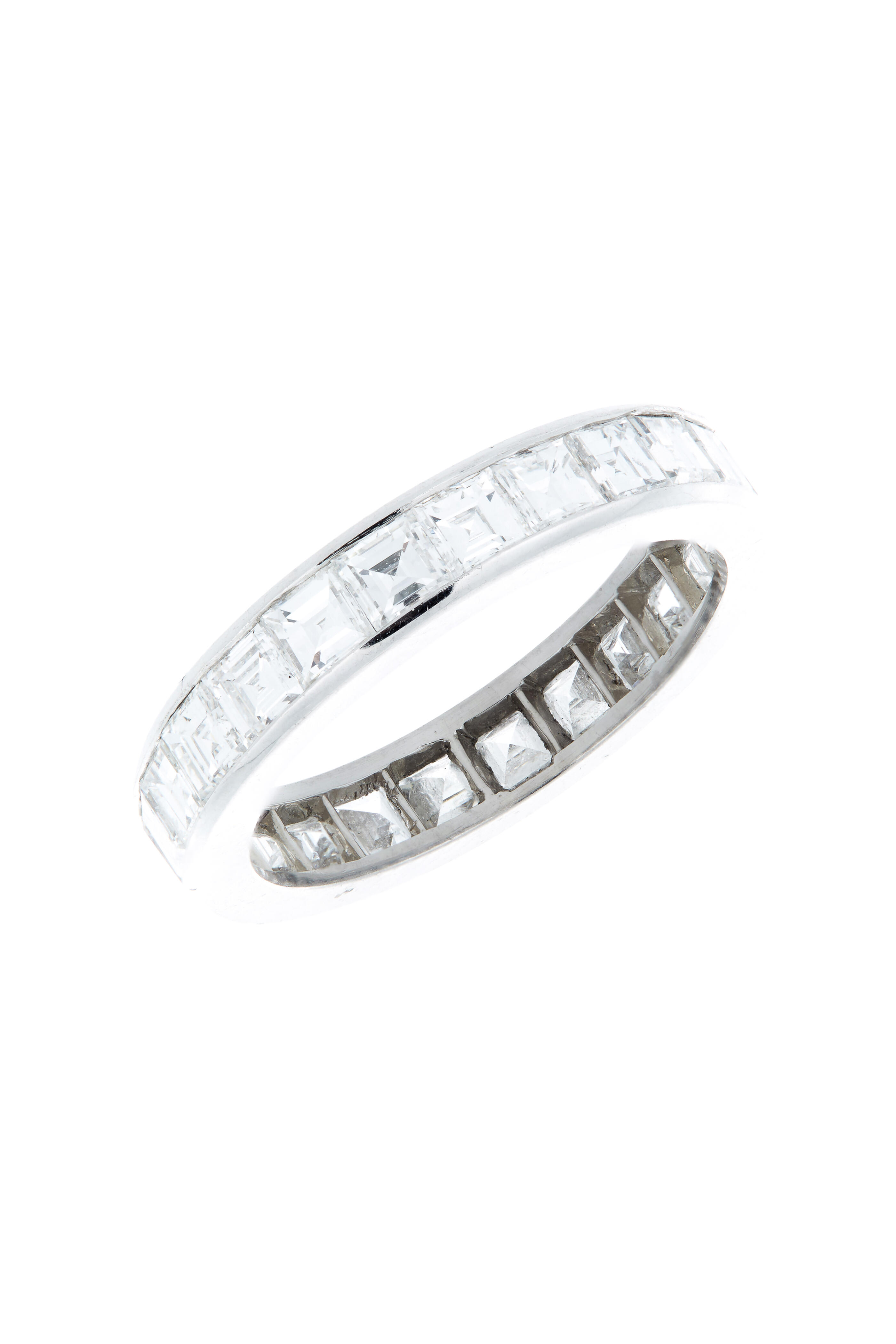 Oscar Heyman - Platinum Diamond Guard Ring