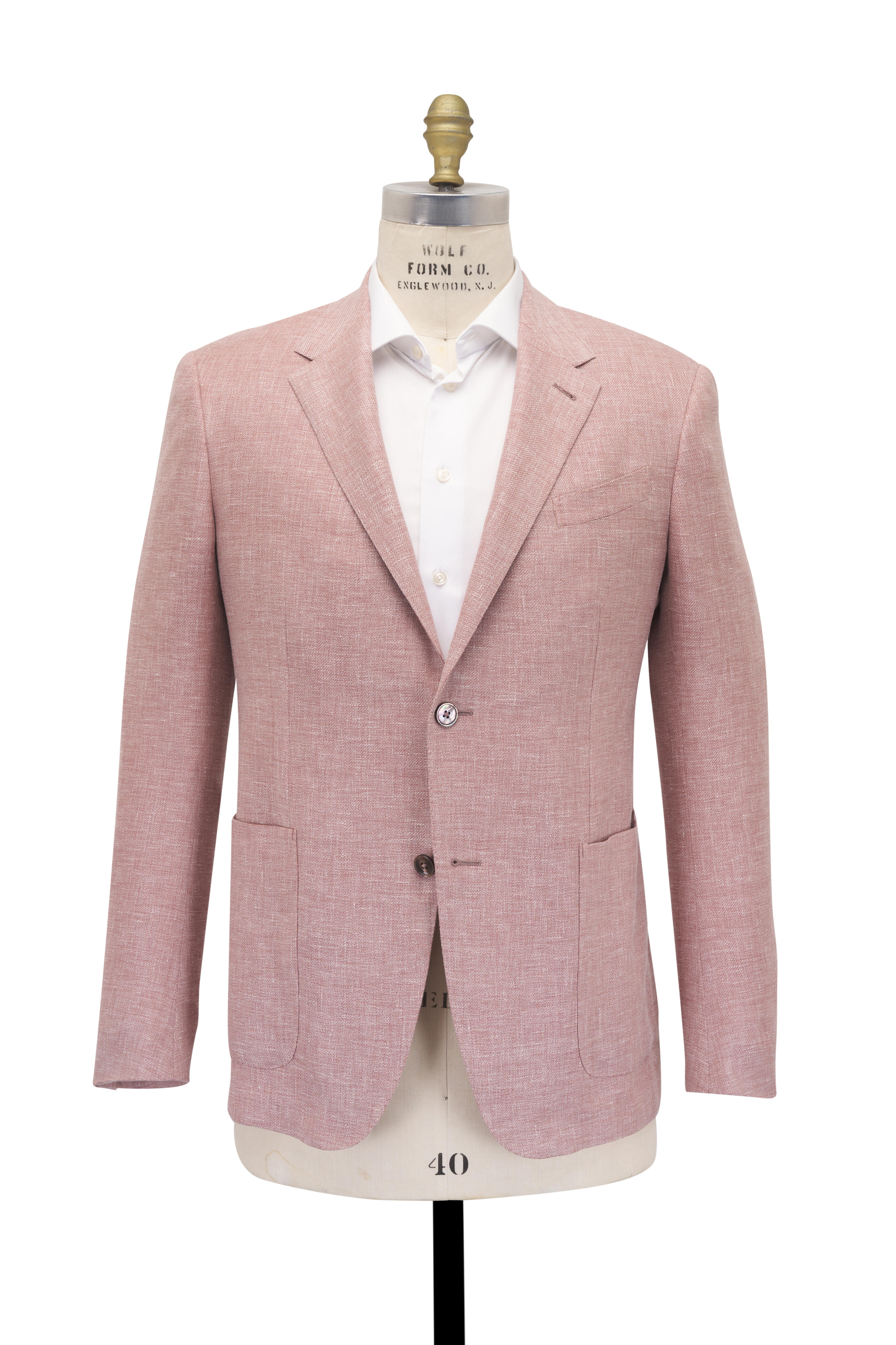 Zegna - Rose Linen, Wool & Silk Sportcoat