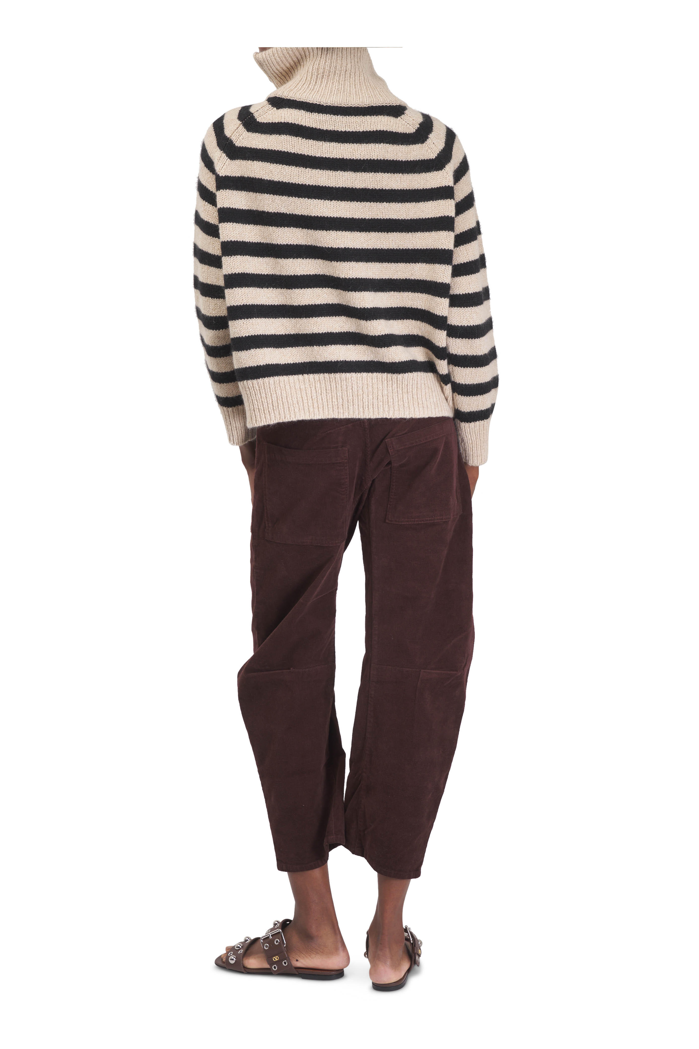 Nili Lotan - Shon Corduroy Curved Pant