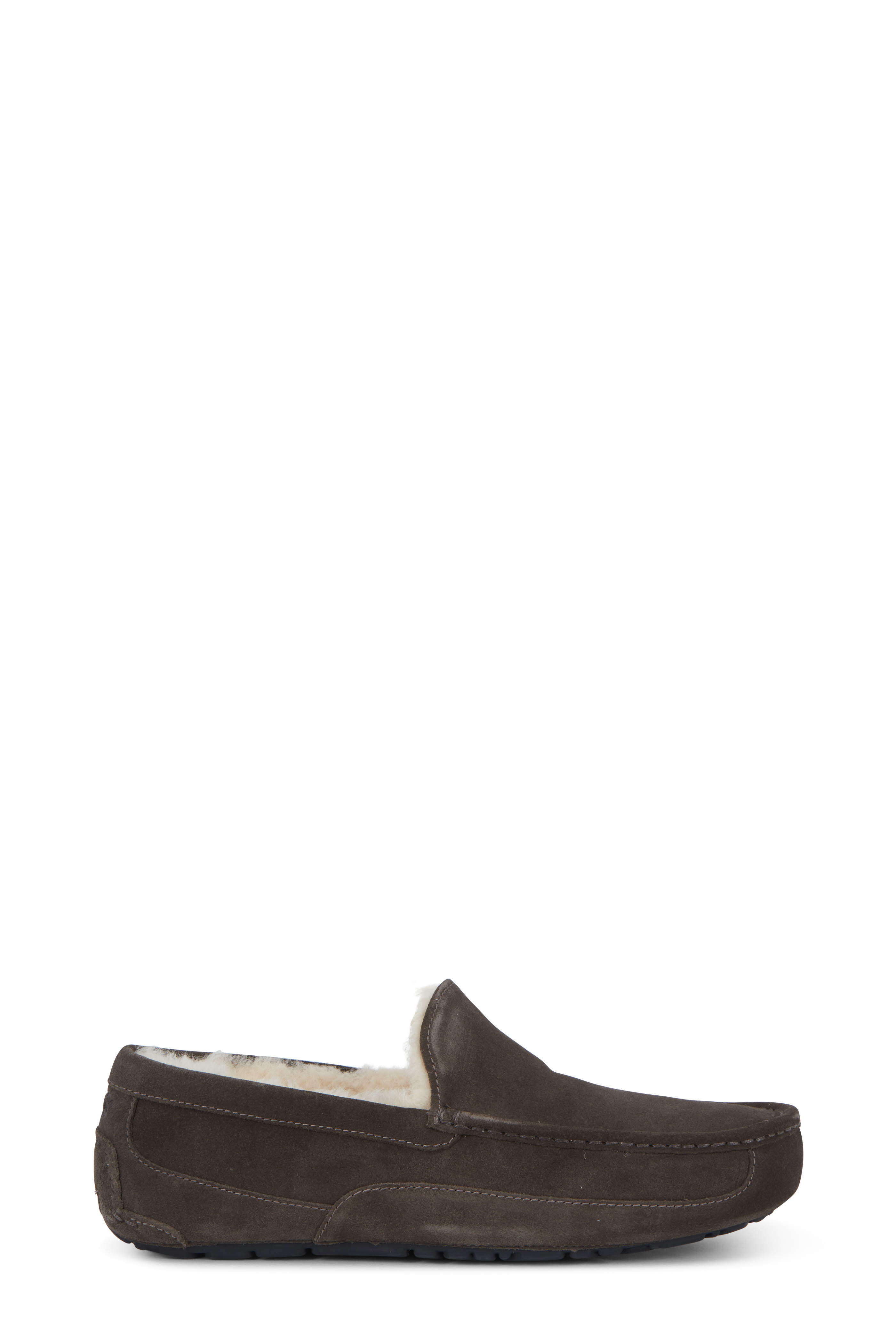 Ugg - Ascot Charcoal Gray Shearling Slipper