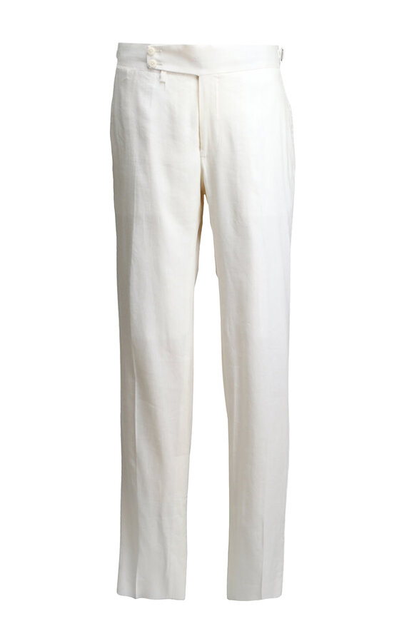 【関税&送料込み】Moncler Wide-Leg Cotton Sport Pants Moncler - Pantalone Sportivo White Pant | Mitchell Stores