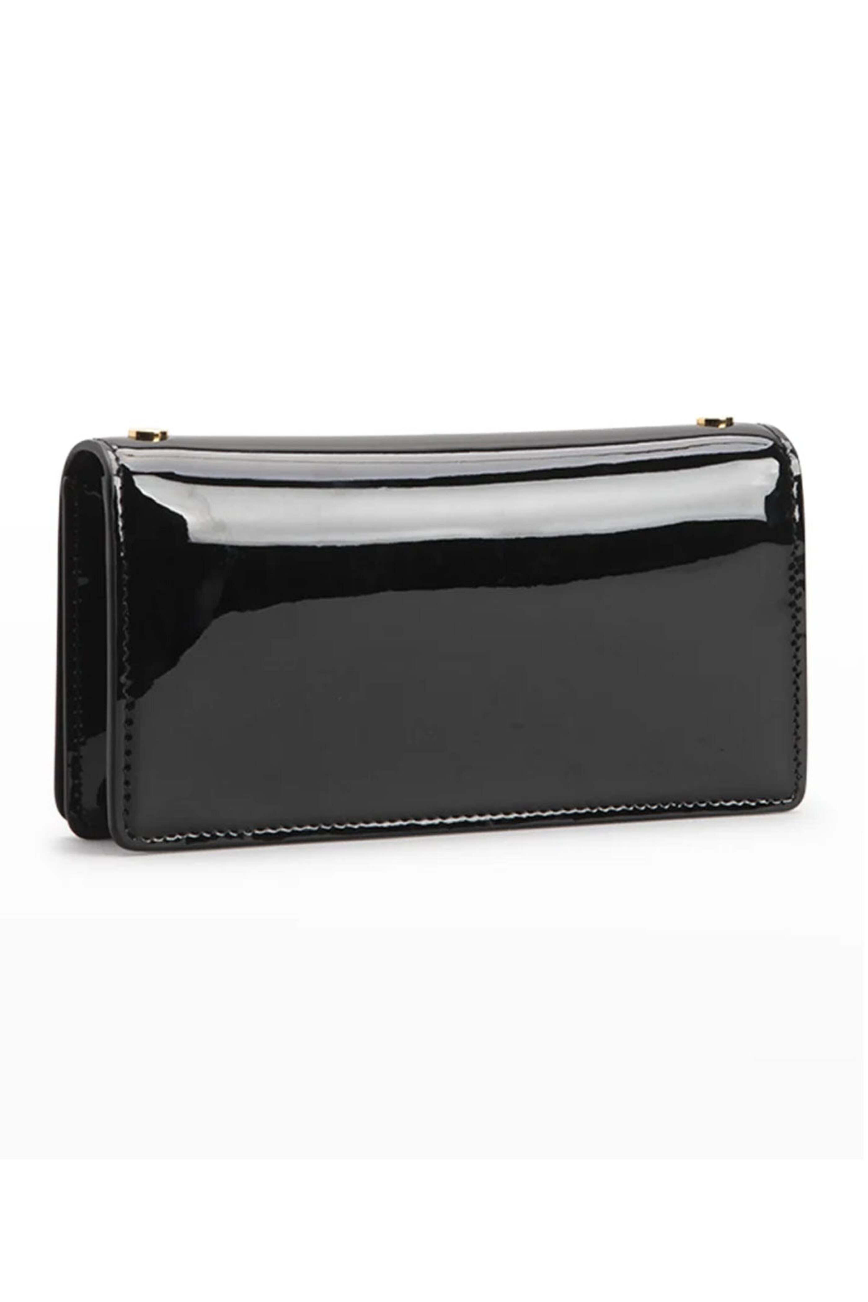 Tom Ford - Mini Patent Leather Crossbody Bag in Black