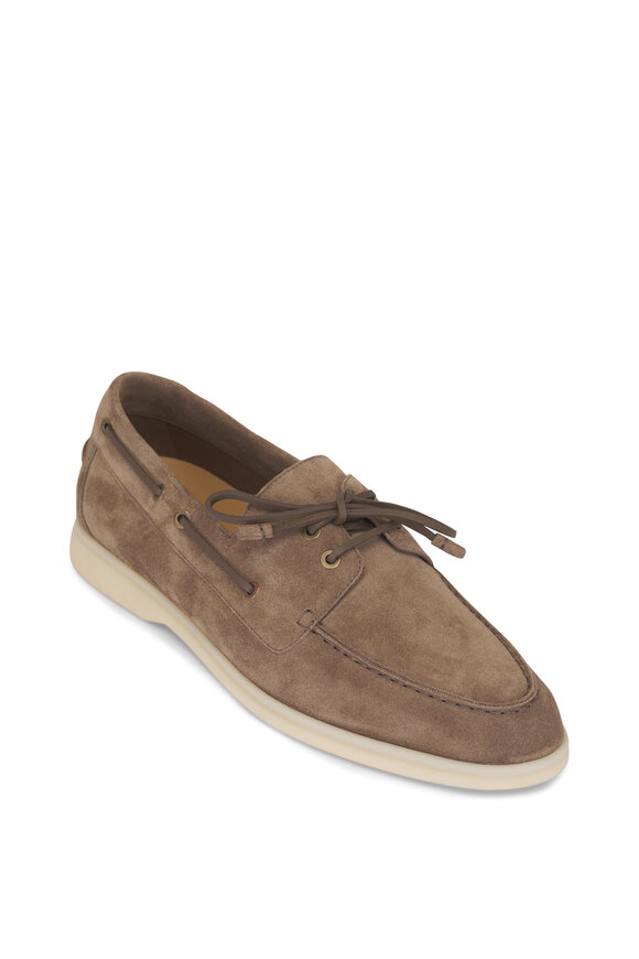 Loro Piana Sea-Sail Timone Suede Loafer