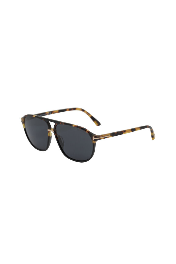 Tom Ford Eyewear - Bruce Polarized Havana Sunglasses