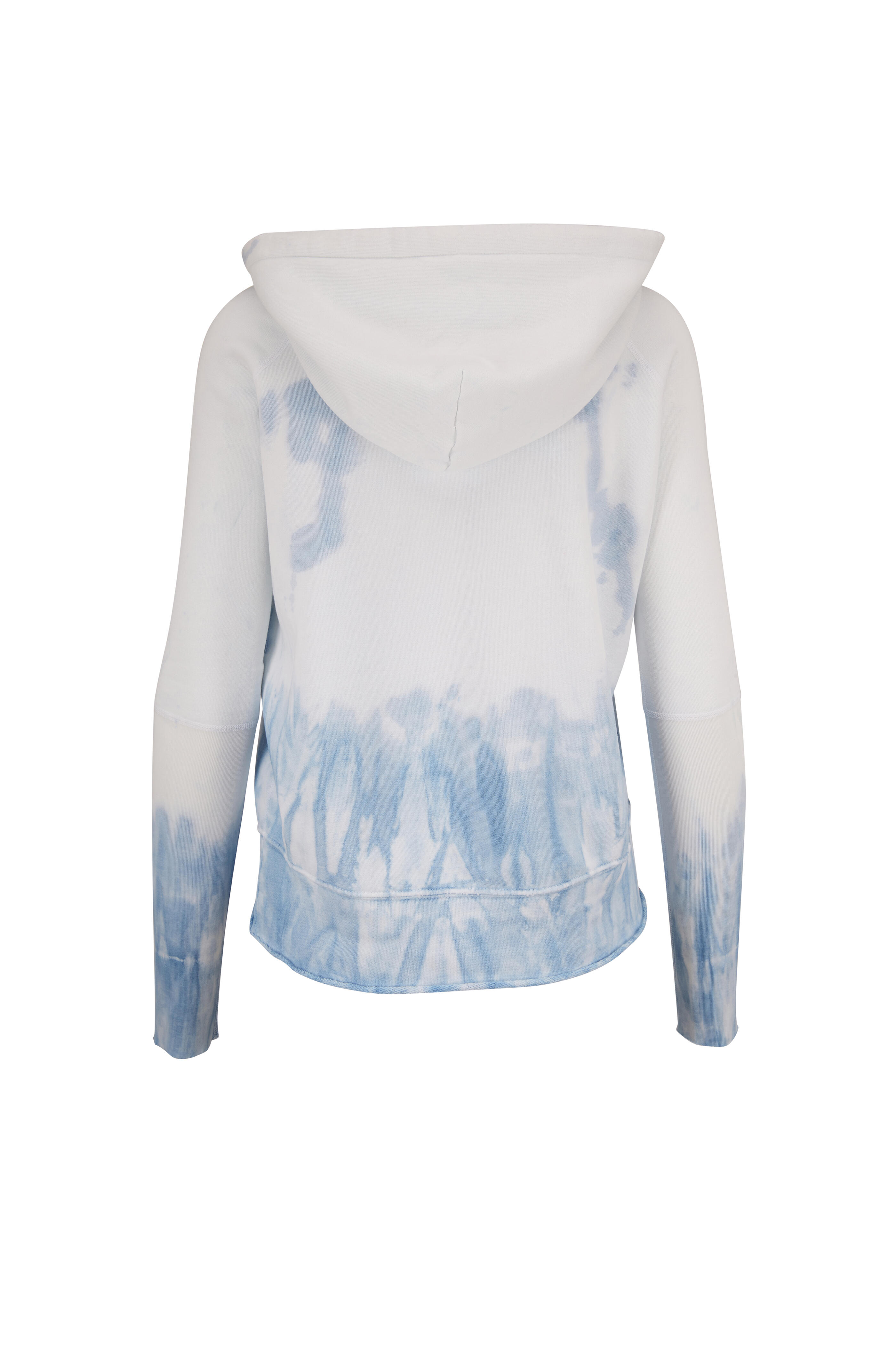 Nili Lotan - Janie Sky Blue Tie Dye Hoodie | Mitchell Stores