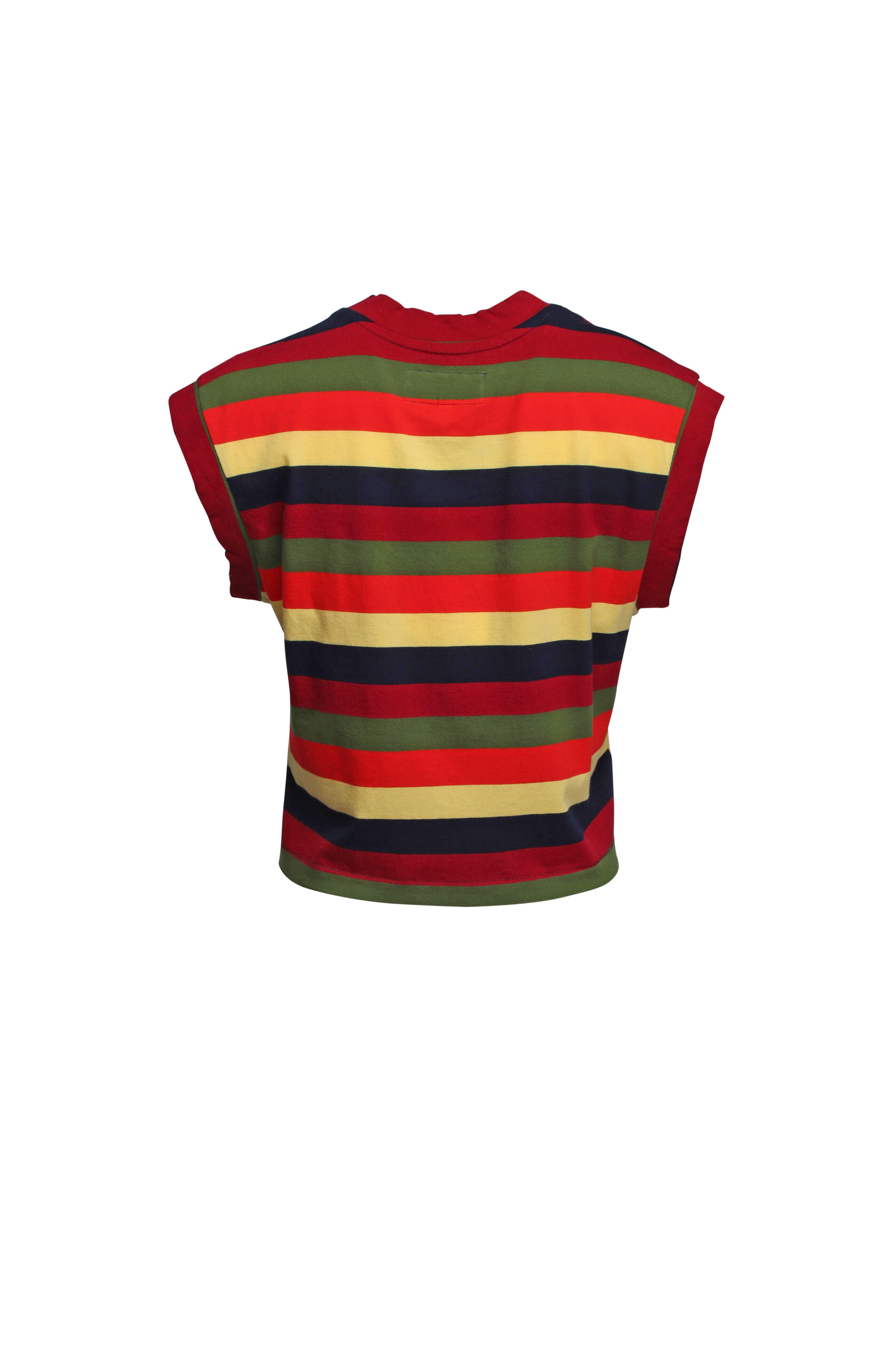 The Great - Square Playa Stripe Tee