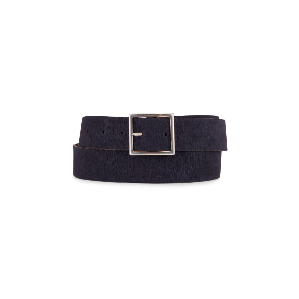 ベルト ORCIANI D10397B NAPPA CIOCCOLATO Belts Orciani Belt - Blue - Men | 7187WIDBLU | Shop online at THEBS