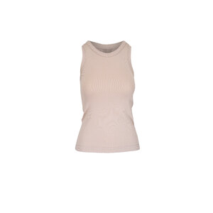 【関税＆送料込み】Brunello Cucinelli Beige Sleeveless Belt BRUNELLO CUCINELLI Belted bead-embellished organza-trimmed