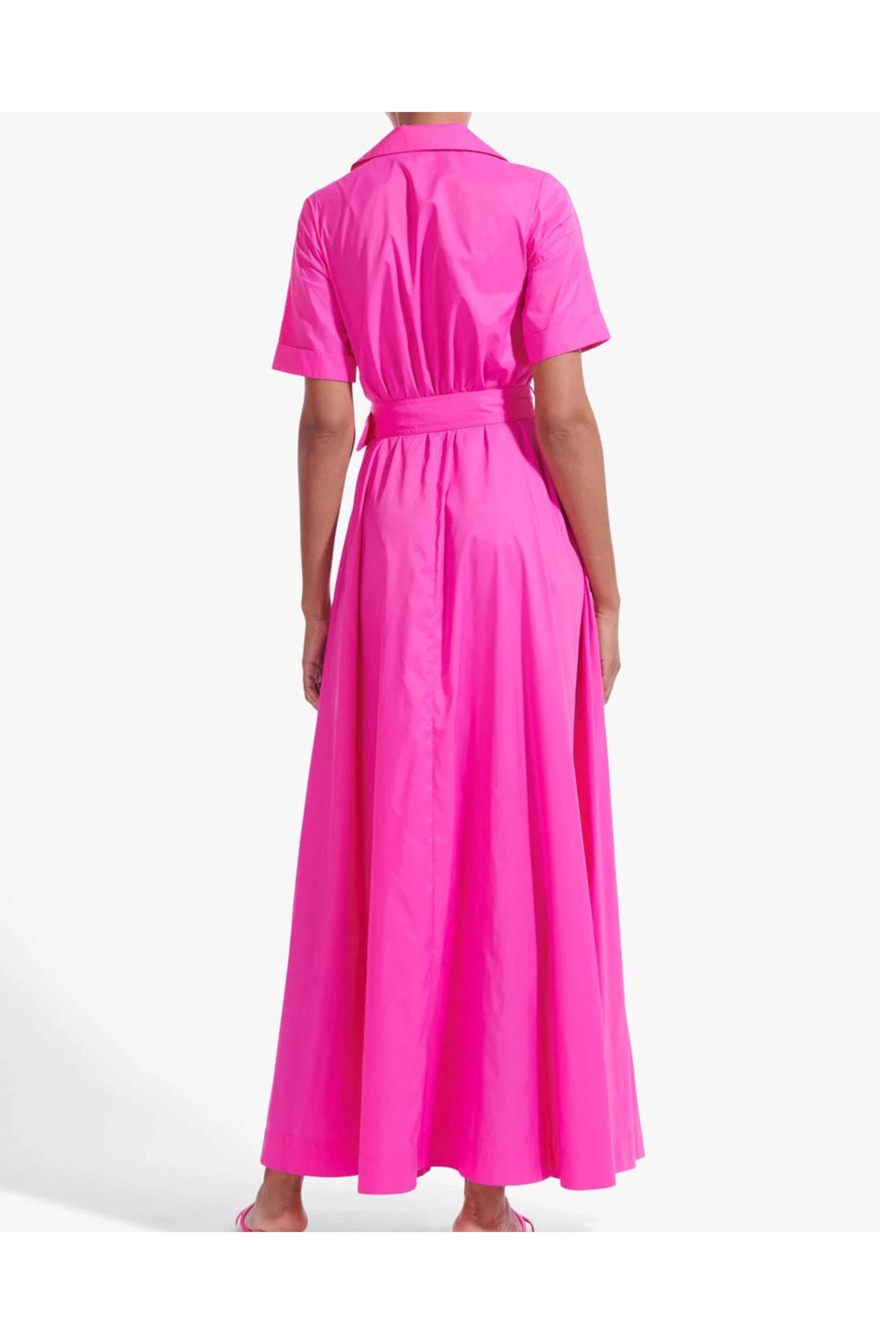 Staud - Bougainvillea Tiered Millie Maxi Dress