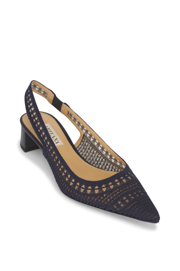 Arteana Trieste Navy Slingback Pump, 35mm