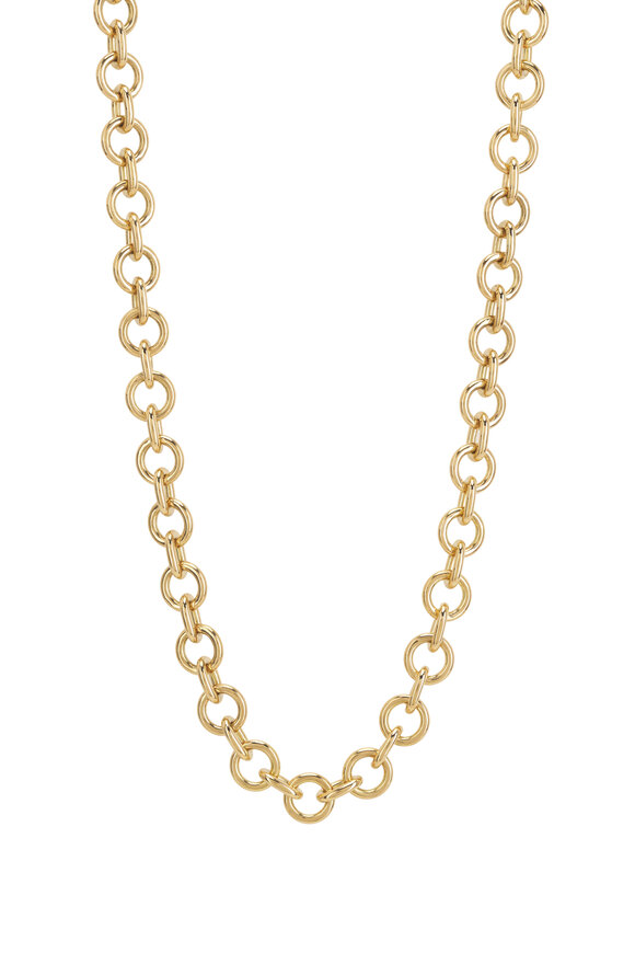 Foundrae Midsized Mixed Link Chain Necklace