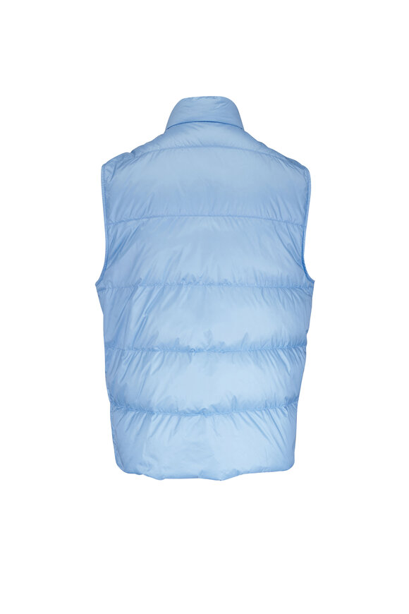 Moncler Tuquerouye Light Blue Down Vest - view 3